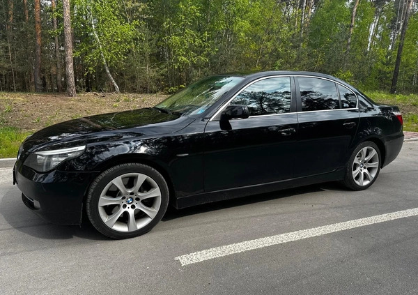 BMW Seria 5 cena 53500 przebieg: 162700, rok produkcji 2008 z Jaworzno małe 379
